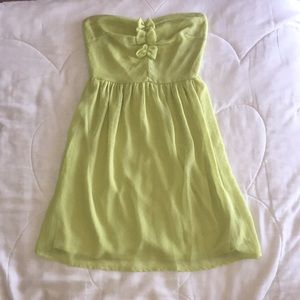 BE-BOP Strapless Flowy Dress